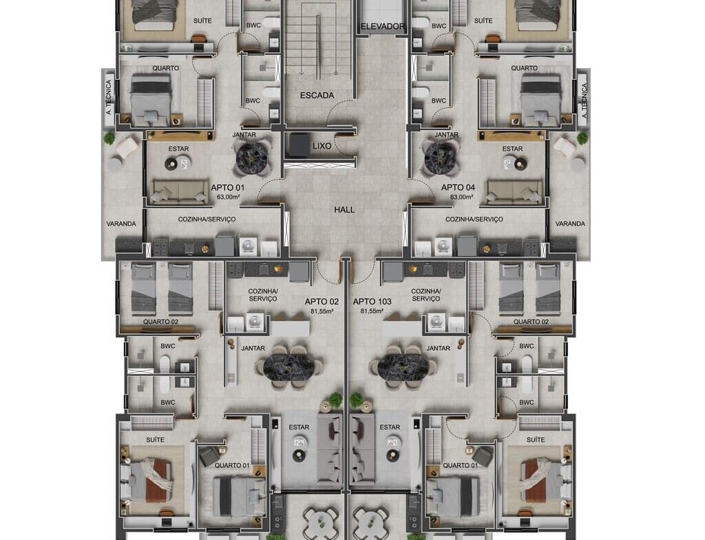Apartamento à venda em Poço, Cabedelo, foto 13